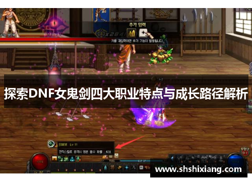 探索DNF女鬼剑四大职业特点与成长路径解析